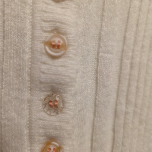 Free People White Ribbed Long Sleeve Top - Picture 6 of 11